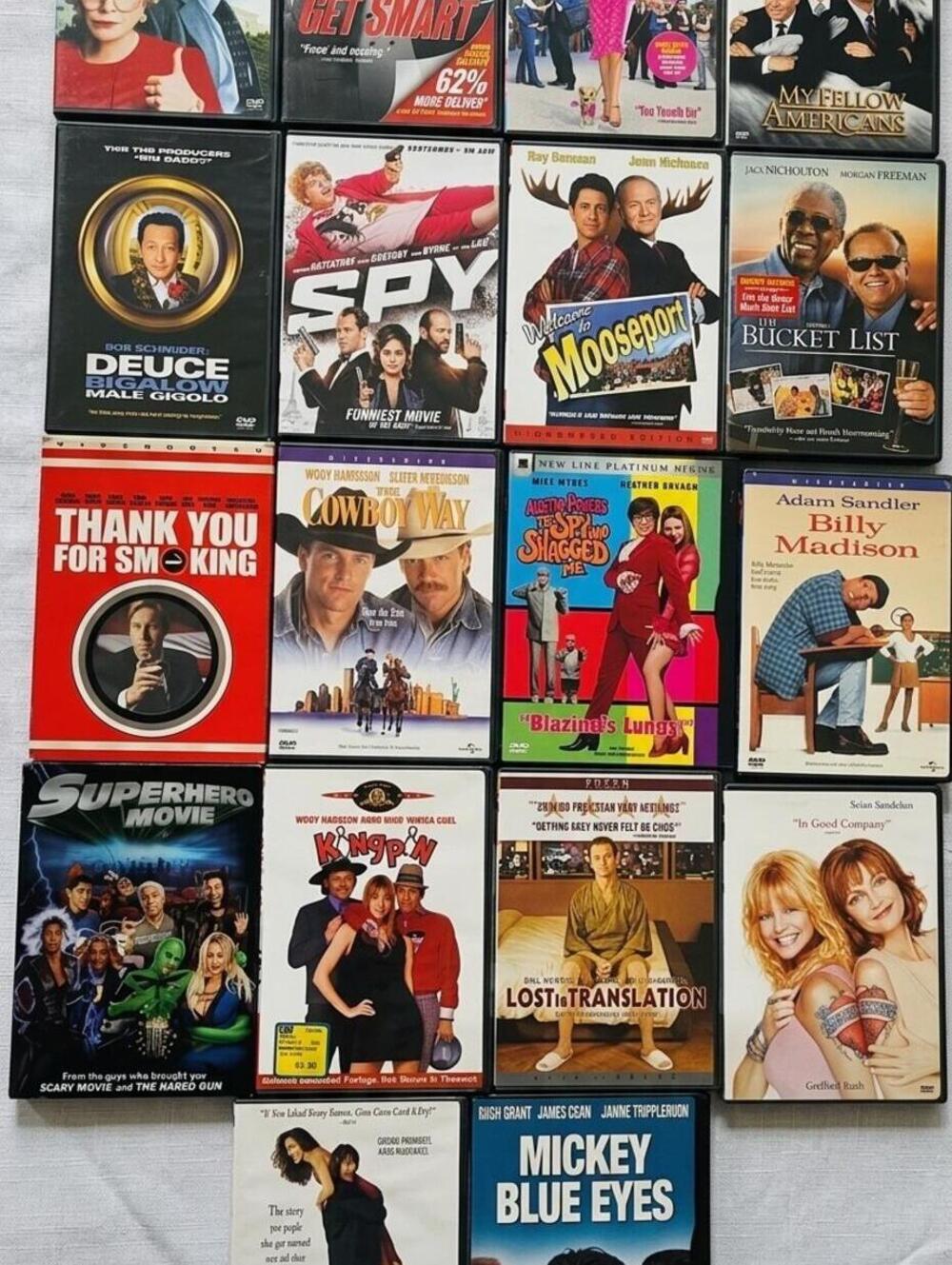 18 New Comedy DVD Lot Legally Blonde Billy Madison Get Smart More Movies Classic